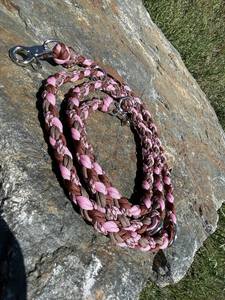 All'ingrosso prodotti per animali domestici intrecciati mani libere in esecuzione doppia spessa corda tattica Paracord guinzaglio cane - Product Image 6