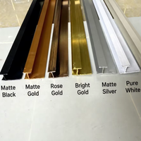 Profil en H en alliage d'aluminium, ignifuge, pour panneaux muraux domestiques et cadres de meubles, directement de l'usine OEM ODM