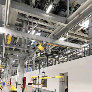 Grúa Puente de Aluminio Ligera de 0.5 a 1 Tonelada con Control Colgante para Estación de Trabajo - Product Image 4
