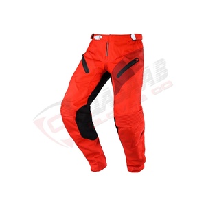 Vêtements de protection professionnels pour adultes de couleur rouge-tissu confortable fabriqué moto-pantalon de Motocross Atv - Product Image 1