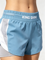 Prix d'usine T-shirts de sport en maille sublimée, T-shirts de course doux, Shorts, Ensembles de T-shirts de gym, Survêtements sportifs pour femmes