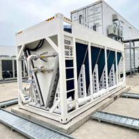 Sistem Pendingin Air Glikol Loop Tertutup dengan Kipas Aksial EC Bentuk V Langsung dari Pabrik, Daya 100kW 200kW 500kW, Kustom OEM, Penukar Panas