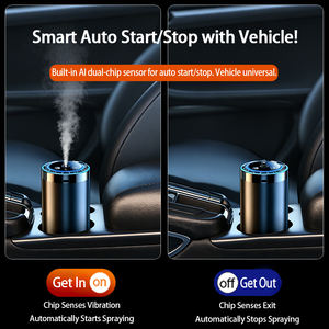 Purificador <span class=keywords><strong>de</strong></span> Aire Inteligente para Automóvil, Difusor <span class=keywords><strong>de</strong></span> Aroma Recargable, 5 Niveles <span class=keywords><strong>de</strong></span> Difusión <span class=keywords><strong>de</strong></span> Fragancia Inteligente Ajustable, Luz <span class=keywords><strong>de</strong></span> <span class=keywords><strong>Estrella</strong></span> Roja <span class=keywords><strong>de</strong></span> Fantasía - Product Image 4