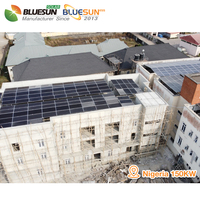 Panneaux solaires Bluesun JA Solar pour usage domestique, panneaux solaires monocristallins PERC 425w 430w 440W 450W 455W 500W pour maison