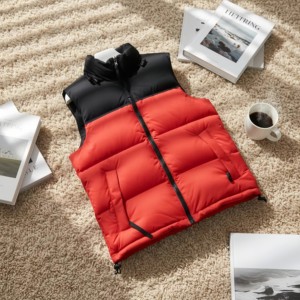 Logo Designer <strong>Men's</strong> Winter Vest <strong>Lightweight</strong> Puffer Body Warmer Hooded Patchwork <strong>Gilet</strong> Custom Down Vest <strong>for</strong> <strong>Men</strong> - Product Image 4