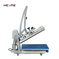Máquina de Prensa de Calor Eléctrica Heyme, Semiautomática, con Controlador LCD, Certificación CE, Nueva, para Impresión de Camisetas y Prendas, 110V/240V, 1 Año de Garantía