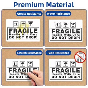 Étiquettes thermiques pour les fournitures des petites entreprises, autocollants de qualité commerciale avec logo pour les entreprises, étiquettes d'expédition personnalisées imperméables - Product Image 5
