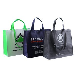 Sacs fourre-tout non tissés personnalisés avec impression de logo pour le shopping et la promotion - Product Image 4