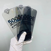 Protection d'écran en verre trempé anti-explosion 3D Big Curve Large Arc 500C sans bordure pour 18/17/16/15/14/13/12 Pro Max
