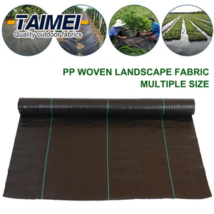 Toile anti-mauvaises herbes, membrane de contrôle des mauvaises herbes, couverture de sol en plastique pour jardin, ferme, filet anti-herbe - Product Image 4