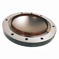 Haute qualité 72.2mm klaxon en plastique haut-parleur diaphragme en aluminium résistant aux hautes températures unité de Protection Audio phase prise pilote