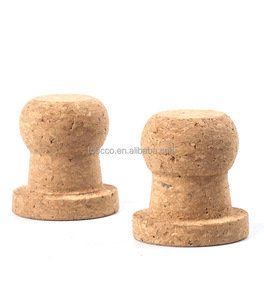 Bouchons en liège synthétique de grande taille, naturels, personnalisés, en forme de bouchon de liège, pour bouteilles, vente en gros - Product Image 1