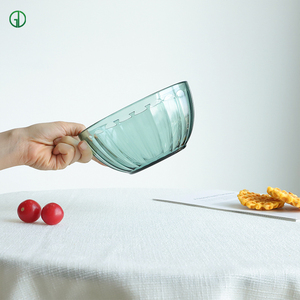 Ciotola di vetro personalizzato borosilicato lavabile in lavastoviglie e resistente al calore graziosa ciotola di frutta per matrimoni - Product Image 3