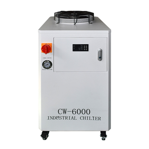 Enfriador de Agua Láser Profesional CW6000 con Protección Contra Sobrecalentamiento y Control de Flujo, Enfriador Industrial para Grabado y Corte Láser - Product Image 2