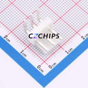HC-VH-3A3W-G Wire-to-Board Pin Header Bent Lead Through Hole,P=3.96mm Connector 1x3P 3.96mm Right Angle Insert VH - Product Image 1