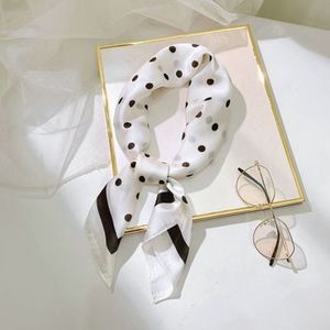 Señoras pañuelos de otoño y el invierno dulce chiffon Cuello pequeño tubo bufanda para mujer elegante carrera Decoración - Product Image 6