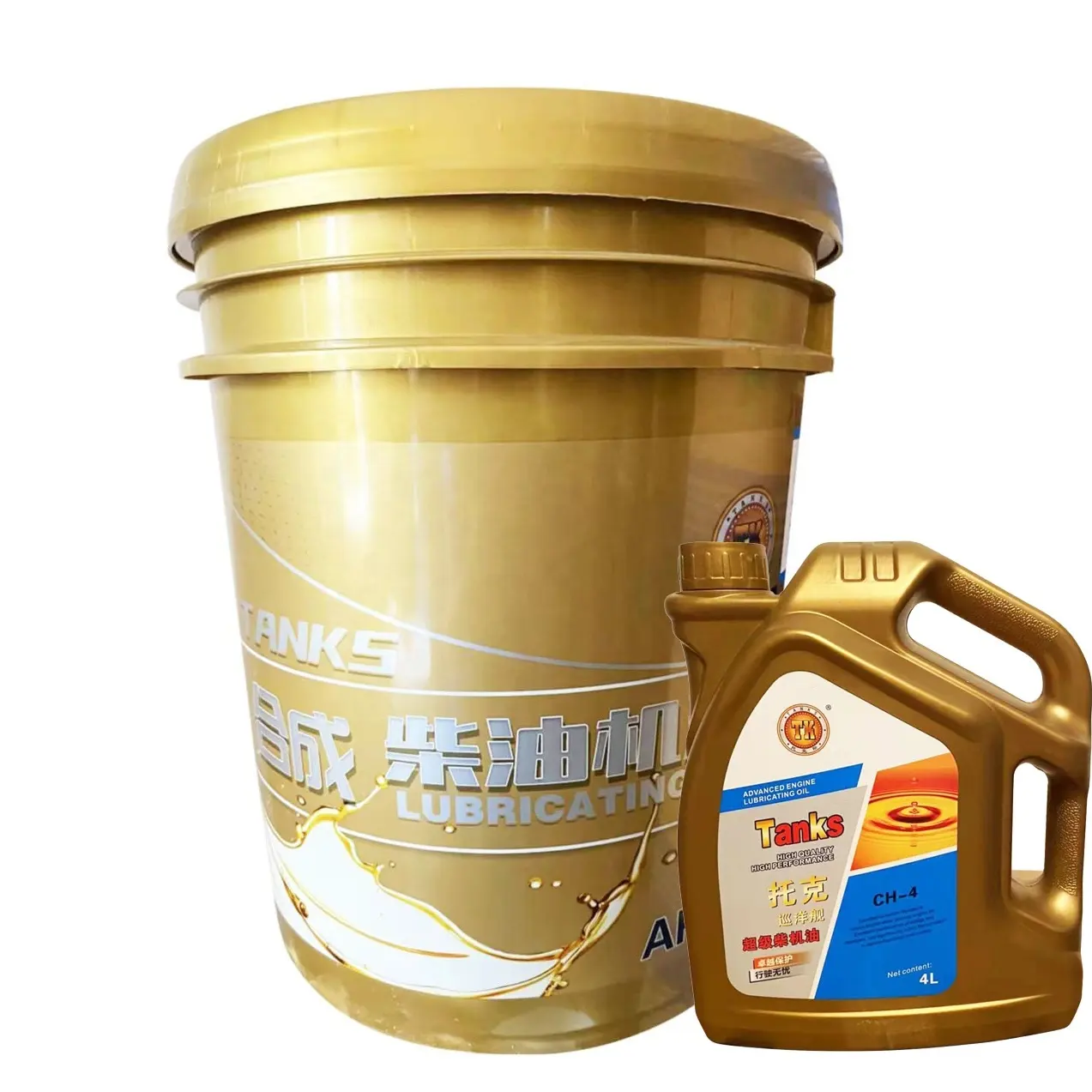 Factory manufacture lubricate oil API CH-4 SAE 10W-30 heavy-duty diesel engine oil