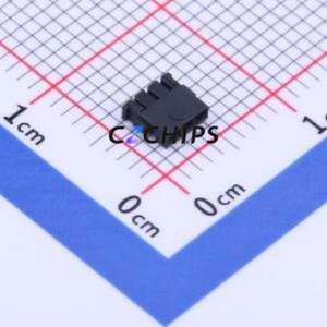 X1224H-03-N0 Housing (Wire-to-Board / Wire-to-Wire) P=1.2mm Connector 1x3P 1.2mm 1 3 - Product Image 2