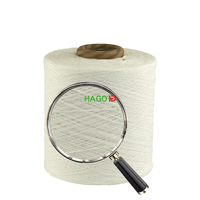 Pc Recycle Cvc 80 Cotton 20 Polyester 30s Recycled Yarn Waste Cotton Use for Socks Gloves Mops