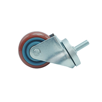 Roulettes universelles M12*30 pour chaise et échafaudage, fixation pour fauteuil roulant, pour diverses applications