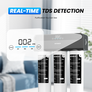 600G Reemplazo de filtro rápido debajo del fregadero Pantalla TDS Filtro de agua Purificador de agua de ósmosis inversa Filtro de agua - Product Image 2