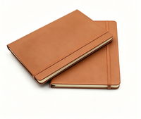 Carnet A5 avec couverture en PU, logo en relief, impression UV, personnalisé, pour le bureau, l'école, journal