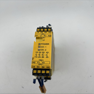Relé de Seguridad Pze X4.1p C 24vdc 4n/o 787587 Usado, en Buen Estado, para Controlador PLC, Automatización Industrial, PLC PAC y Dispositivos Dedicados - Product Image 1