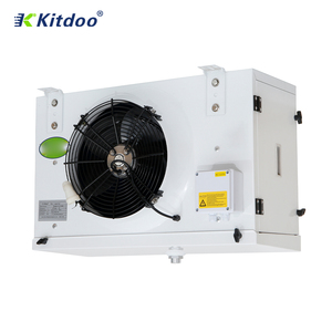 Enfriador de aire evaporativo de almacenamiento en frío industrial Kitdoo Control automático R134a <span class=keywords><strong>Motor</strong></span> de CA refrigerante para congelación rápida carne fresca - Product Image 6