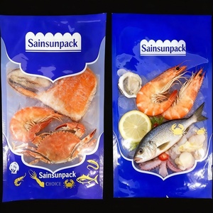 Mylar Ziplock <b>Bags</b> <b>Vacuum</b> Freezer Food Grade Pouch for Seafood Frozen Dry Food Milk Powder Pet Food Storage - Product Image 1