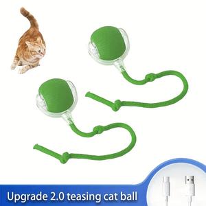 Interactive Toys Training Self-moving Catnip Toys for Cat Electric Pet <b>Ball</b> Automatic Rolling <b>Ball</b> Smart Cat Toys - Product Image 2