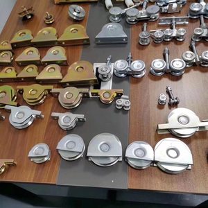Roulettes de <span class=keywords><strong>porte</strong></span> <span class=keywords><strong>coulissante</strong></span> de cuisine Joinwin en acier robuste et alliage de zinc doré, type cantilever - Product Image 6
