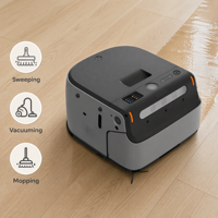 Nueva Aspiradora y Fregadora de Pisos Autopropulsada New Vision Navigation 20000Pa con Batería de 20Ah, Monitoreo en la Nube e IoT