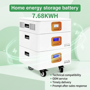 Batería de Almacenamiento de Energía Doméstica Apilable de 3.84KWh con Carcasa Metálica Profesional para Sistemas Solares Residenciales - Product Image 4