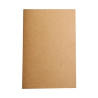 Carnet en papier kraft écologique, promotionnel, A4, A5, A6, cousu, avec logo personnalisé, facile à écrire sur, carnet de notes
