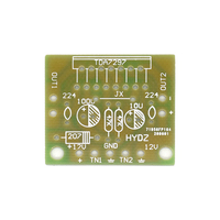 Carte amplificateur TDA7297, pièces détachées, DC 12V, qualité 2.0, double encodage audio, 15W, kit électronique DIY, formation des étudiants, laboratoire