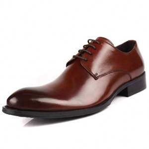 Conjunto Elegante y Formal para Hombre, Estilo Británico con Sombrero de Ala Redonda y Zapatos de Cuero Genuino con Cordones para Otoño - Product Image 4