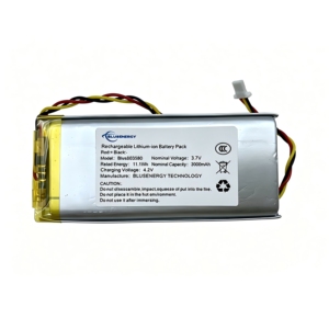 แบตเตอรี่ลิเธียมโพลิเมอร์แบบชาร์จได้ ODM OEM BW 803580 3.7V 3000mAh - Product Image 2