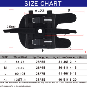 Rodillera Articulada Ajustable con Soporte <span class=keywords><strong>para</strong></span> el Dolor de <span class=keywords><strong>Rodilla</strong></span>, Estabilizadores Laterales y Bisagras Metálicas Extraíbles - Product Image 5