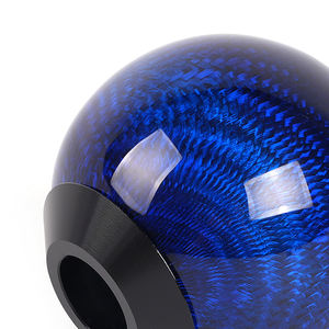 उच्च बिक्री मात्रा सार्वभौमिक रेसिंग खेल कार मैनुअल भारित jdm कार्बन फाइबर 12 मिमी ब्लू बॉल गियर शिफ्ट एडाप्ट्स - Product Image 3