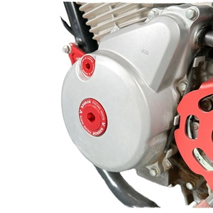 1 Paire de boulons de fixation de carter gauche en alliage d'aluminium M14/M32 pour moto tout-terrain, couleur personnalisée, haute qualité - Product Image 1