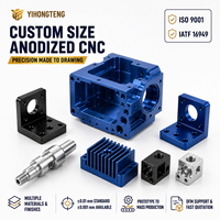 Services de tournage CNC sur mesure de précision pour pièces anodisées fabriquées sur mesure pour applications d'équipements industriels