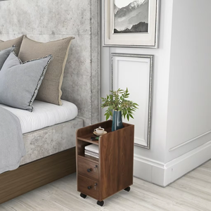 Almacenamiento <span class=keywords><strong>de</strong></span> espacio <span class=keywords><strong>de</strong></span> mini clip ultra estrecho con ruedas, móvil con cerradura, mesita <span class=keywords><strong>de</strong></span> <span class=keywords><strong>noche</strong></span> simple <span class=keywords><strong>y</strong></span> moderna - Product Image 6