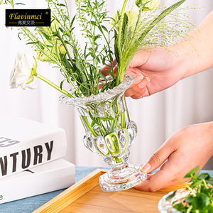 <span class=keywords><strong>Vase</strong></span> à <span class=keywords><strong>fleurs</strong></span> <span class=keywords><strong>transparent</strong></span> créatif Flavents pour arrangement de plantes hydroponiques, minimalisme moderne, décoration intérieure - Product Image 2
