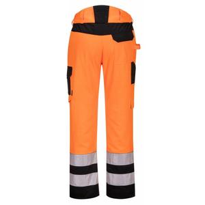 PORTWEST - PW241OBR33 PW2 High visibility Service <b>orange</b>/black trouser - EAN 5036108356775 <b>HI</b>-<b>VIS</b> WORKWEAR - Product Image 2