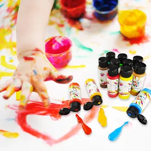 Lernspiel zeug 10 Farben Umwelt freundliches DIY Magic Floating Painting Art Marmorierung sset für Kinder