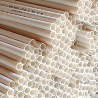 Conduite électrique en PVC ignifuge, tube plastique auto-extinguissant pour câblage domestique