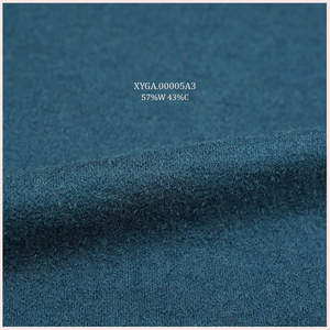 <span class=keywords><strong>Lana</strong></span> <span class=keywords><strong>Merino</strong></span> orgánica Natural 57% <span class=keywords><strong>lana</strong></span> 43% algodón mezclado suave tejido de punto cálido para traje de pantalones de abrigo ligero - Product Image 5