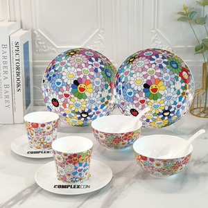 Japanese Luxury 10-pcs Setbone China Dinner Set Cup Plate <b>Mug</b> Plate Set - Product Image 3