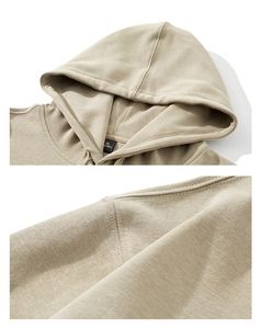 Pull à capuche personnalisé 100% coton French Terry Hoodies unis de haute qualité Design personnalisé - Product Image 3