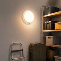 Lampe de nuit LED polyvalente à détecteur de mouvement pour chambre, couloir, garde-manger, escalier, éclairage de placard sans fil rechargeable